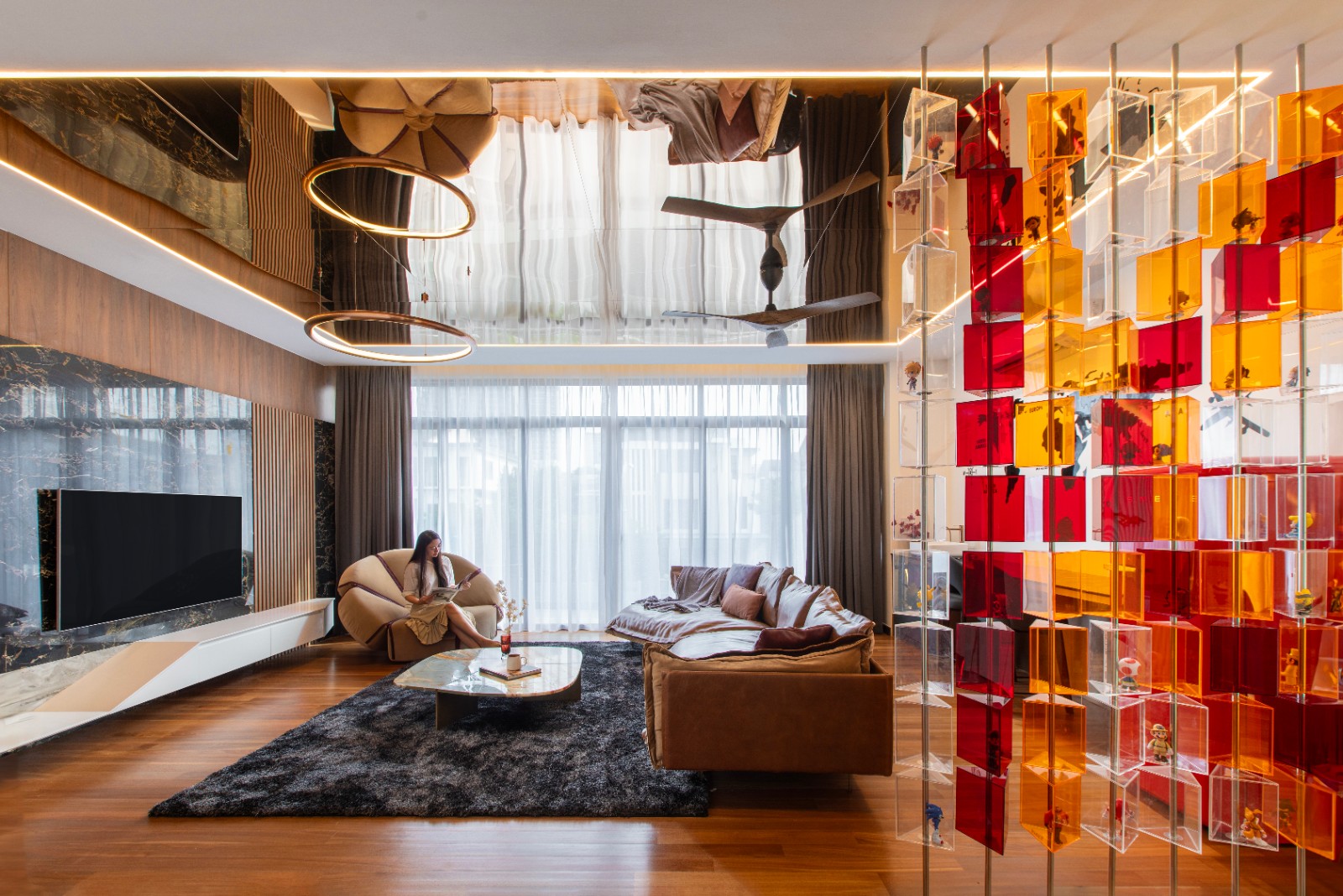 Ruby Prism Living Lounge - TKCA Architects